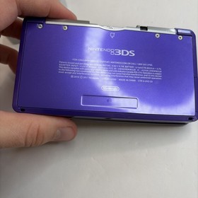 Nice! US VERSION Nintendo 3DS Handheld Console Midnight Purple System CTR-001