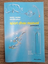 Sport Diver Manual by Jeppesen soft cover book in very good condition