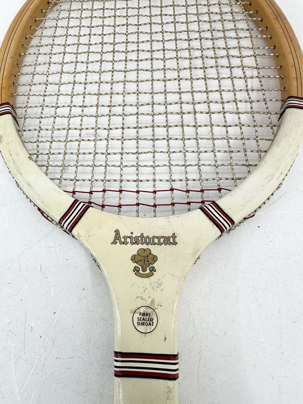 Vintage Tennis Racquet Magnan Aristocrat Antique Display
