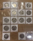 NIFC Kennedy Half Dollars Lot of 14. Years- 12,13,14,15,16,17,18,20, And 21.