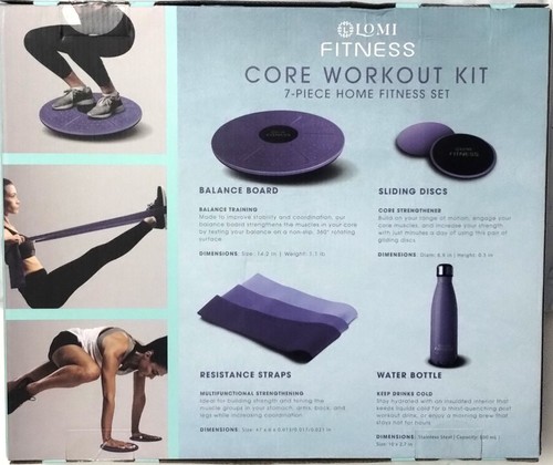 Lomi Fitness Core Workout Kit - 7-teiliges Heimfitness Set - Neu - Bild 2 von 5