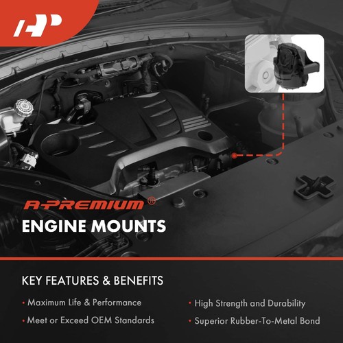 2x Engine Motor & Torque Strut Mount for Ford Fusion Lincoln MKZ 2013 2014-2020 - Picture 3 of 9