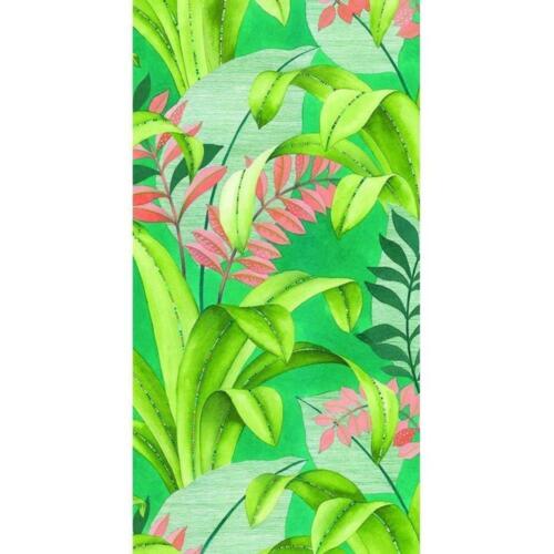 84807318 - Beauty Full Image Botanical Design Green Casadeco Wallpaper Mural
