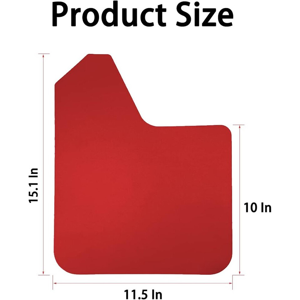 4x Mudflaps Chắn Bùn Bắn Cận Vệ Chắn Bùn Dành Cho Xe Honda Cic Type R S EK9 EP - Foto 2