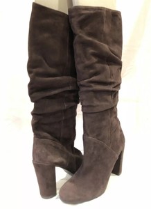 nine west suede high shaft boots