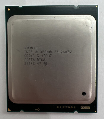 Intel Xeon E5-2687W LGA 2011 Server CPU Processor SR0KG 3.1GHz 8 Core 150W