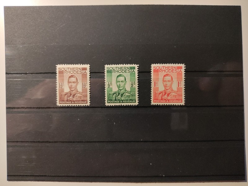 1937 Southern Rhodesia Stamps(King George VI),MNH,OG