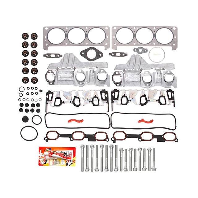 头垫圈螺栓套装适用于 04-07 雪佛兰迈锐宝庞蒂亚克别克 3.5 OHV VIN 8 — 第 2/4 张图片