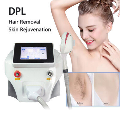 Permanent SHR IPL DPL Hair Removal RF Skin Care Rejuvenation Anti-aging SPA