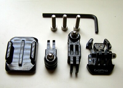 Custom Genuine GoPro Helmet Side Mount For all GoPro HD Hero 8, 7,6,5,4,3+,2,1