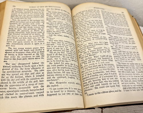 The Works of Guy de Maupassant by Walter J. Black / antique 1903 - Picture 7 of 9