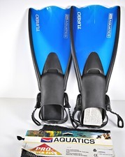 Junior Aquatics Pro Series Turbo Fins UK Size S/M Opened, Never Used
