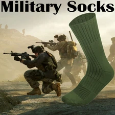 4 Pairs US Army Military Boot Socks Combat Trekking Hiking Out Door Activities