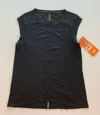 Lucy Women's Effortless Ease SS Tee Active Top in Black Size XS - NEW