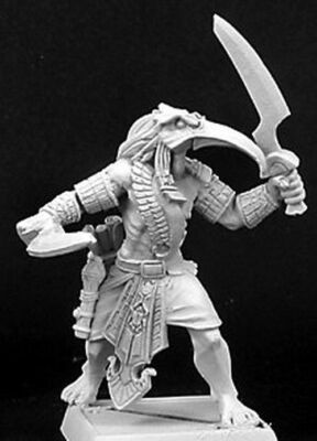 1x THOTH NEFSOKAR CLERIC - WARLORD REAPER Figur Miniatur JDR RPG 14241