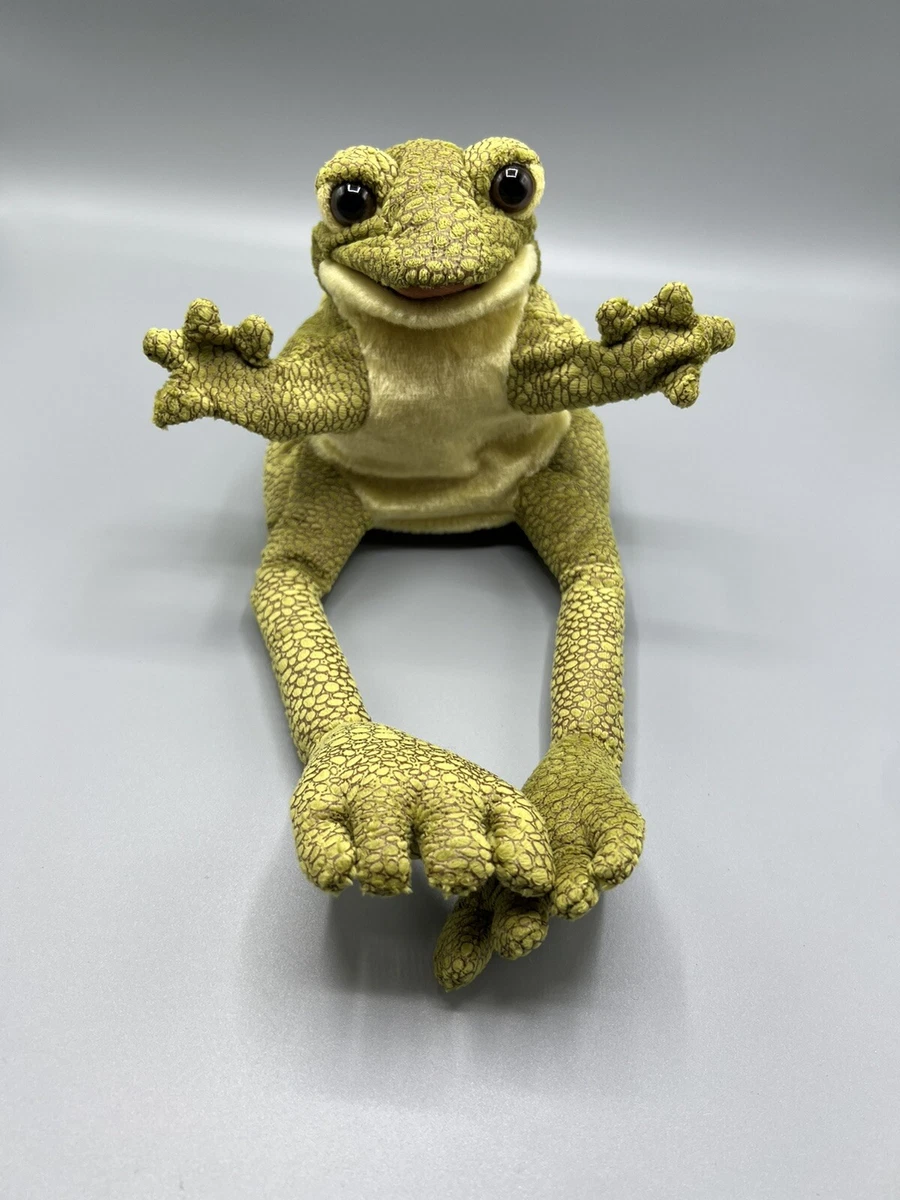 Folkmanis Hand Puppet Funny Frog Pretend Imagination Plush Toy