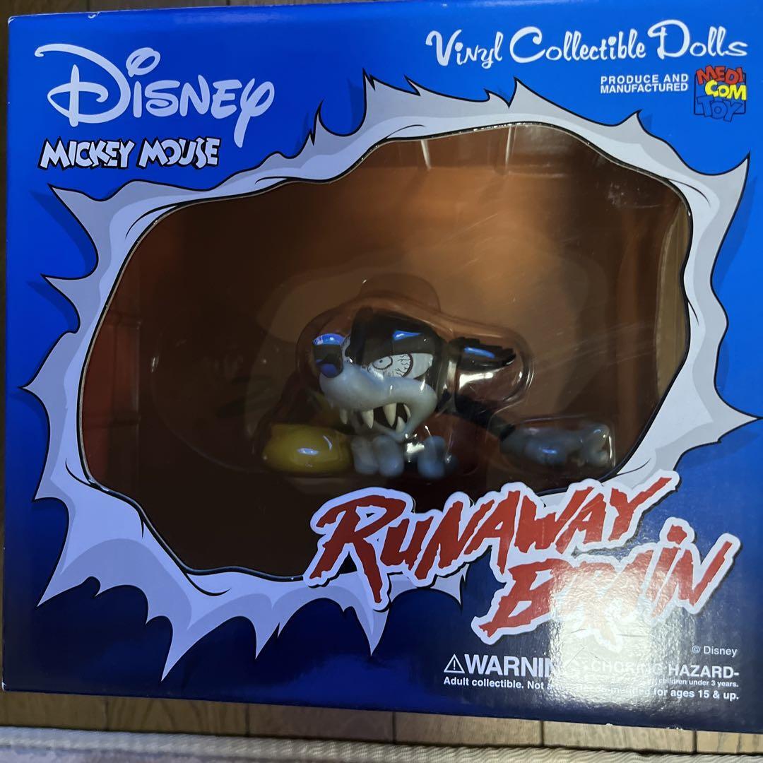 MEDICOM TOY MICKEY MOUSE RUNAWAY BRAIN Figure Collection MEDICOM TOY MICKEY MOUSE RUNAWAY BRAIN Figure Collection