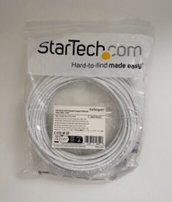 StarTech 50ft White CAT8 Shielded Snagless Et...