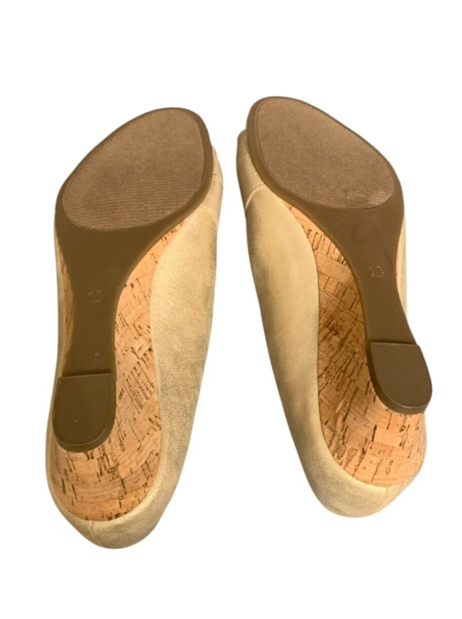 Zeppe Coach e Quattro Formali Marrone Con Tinta Oro In Ottime Condizioni Taglia 10