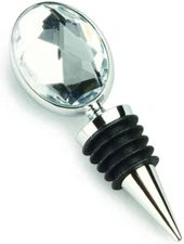 Tripar Clear Oval Glass Stopper