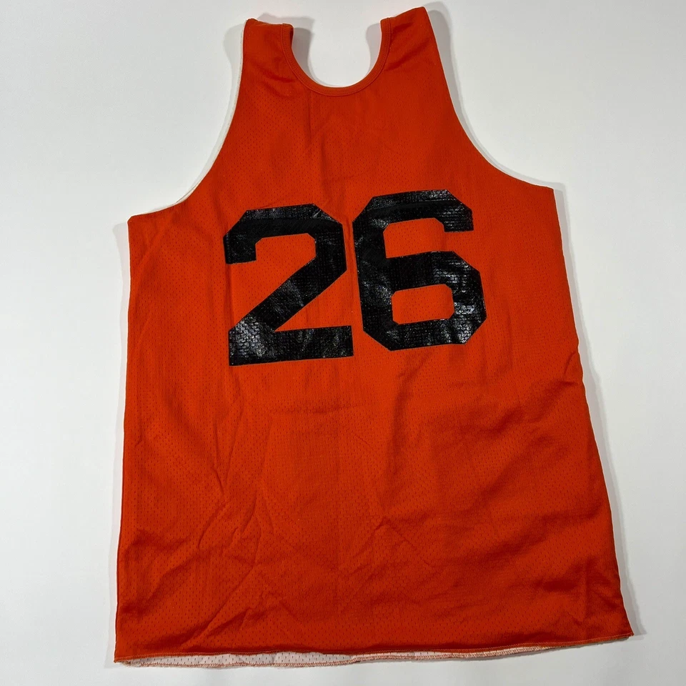 Camiseta deportiva de baloncesto #26 grande naranja vintage de los años 70 campeones de los Tigres de Princeton de la NCAA Foto 2 de 4