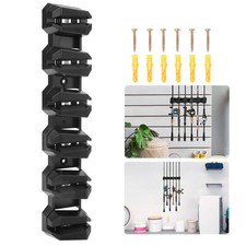 Vertical Boat Fishing 6 Rod Rack Wall Mount Fishing Holder Pole Stand Storage