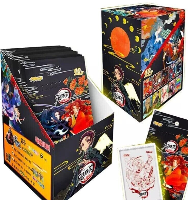 Demon Slayer Doujin 3D Trading Card Booster Box CCG TCG SSP HR 20