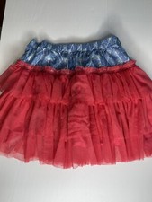 Girl's Matilda Jane Friends Forever Amber Blue Skirt w/Pink Tulle Size 10 MJ-26