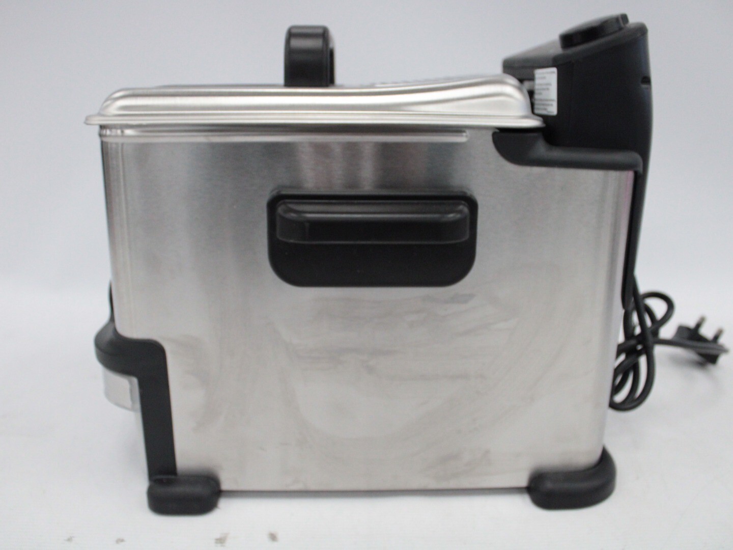 TEFAL Oleoclean Compact 2L Deep Fat Fryer F49B Silver 1500W FR701640