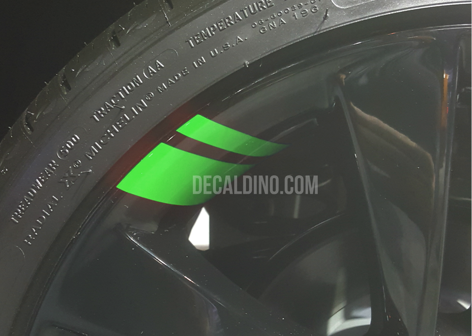 Wheel Stripes Hash Marks V2 - Thin Fits Chevy Truck Redline Rim ...