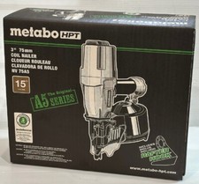 Metabo HPT NV75A5 3 Inch Siding / Light Framing (Sheathing) Coil Nail Gun.