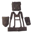 BW coupling carrying system KTS carrier coupling carrying set flecktarn camouflage 5 pieces used
