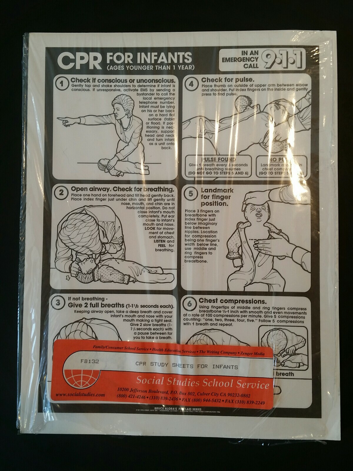 CPR For Infants Study Guide 55 sheets | eBay