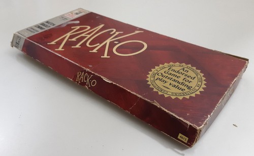 De colección RACK-O 1956 artículo Milton Bradley 4615 caja roja juego de 60 cartas completo - Imagen 6 de 7