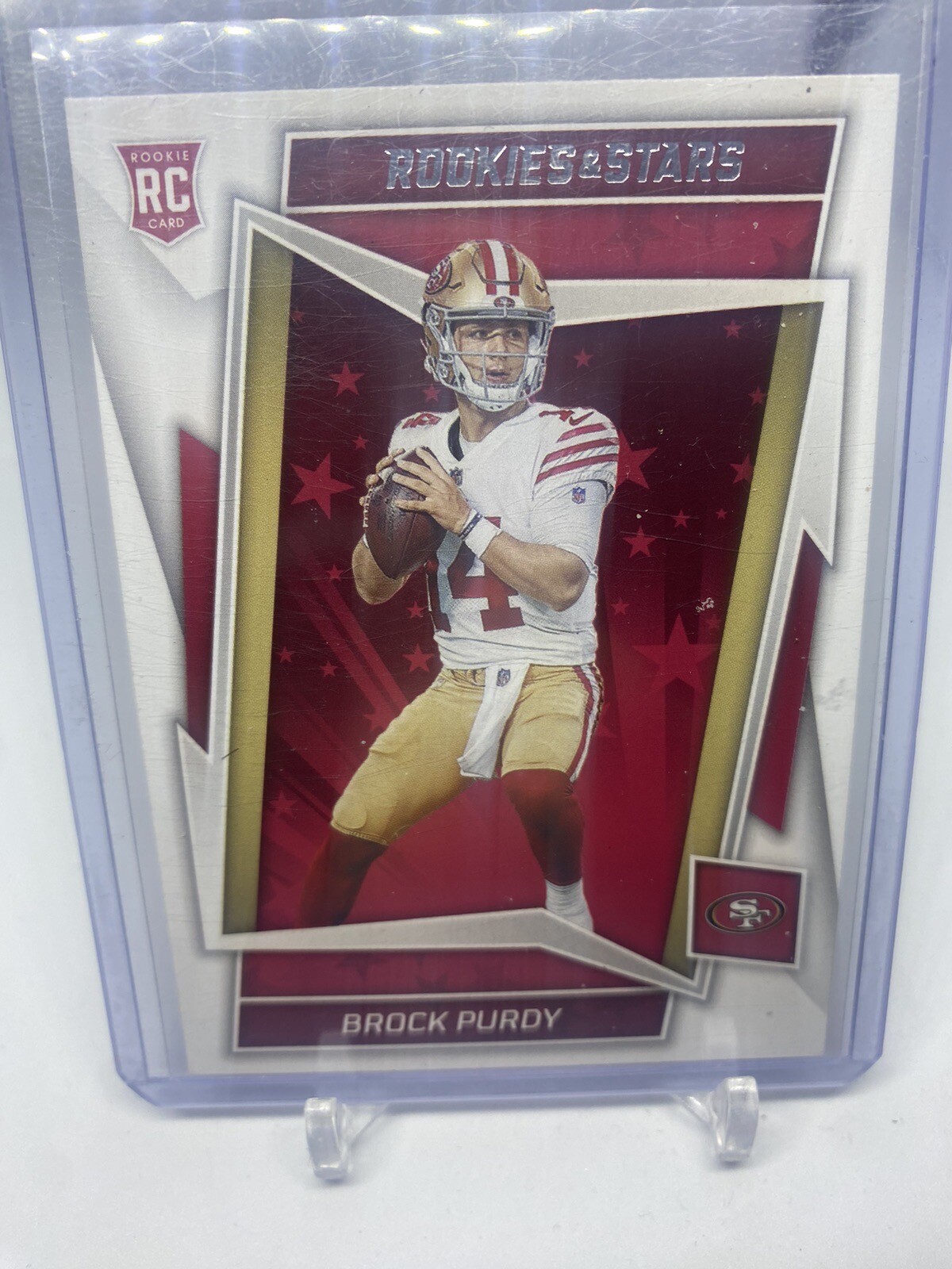 Brock Purdy Rookie Card 2022 Rookies And Stars#145 San Francisco 49ers ...