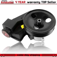Power Steering Pump w/Pulley for 1999-2004 Jeep Grand Cherokee 4.0 4.7L 20-61607