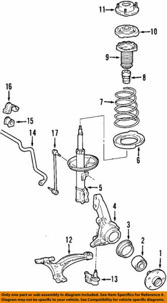48020-48040 Toyota Cylinder assy, pneumatic, front lh w/shock