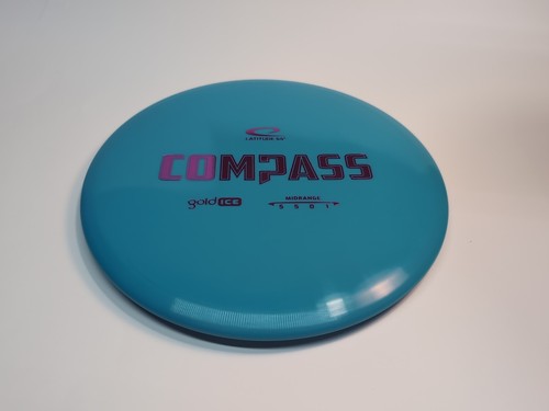 New Latitude 64 Gold Ice Compass 176g Midrange 5/5/0/1 Blue/Purple - Picture 8 of 10