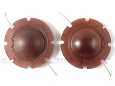 2x Replacement Diaphragm Repair Kit 51.5mm Voice coil 8 ohm