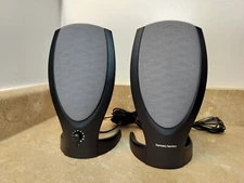 Harman Kardon HK206 Computer Speakers w/AC Adapter