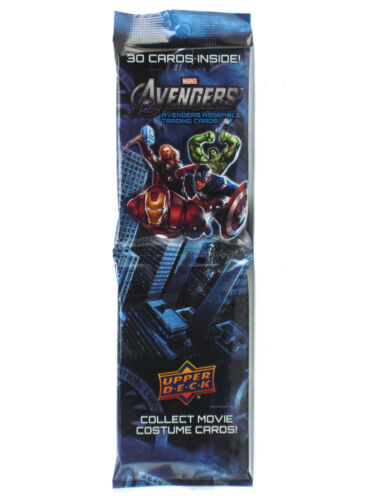 2012 Upper Deck Avengers Trading Cards 30-Card Jumbo Rack Pack Fat Marvel Comics - Picture 1 of 1