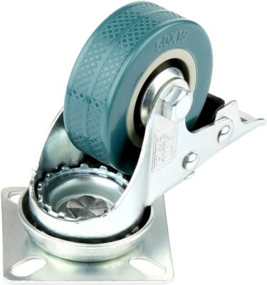 HXC Lot De 4 Roulettes Robustes Pour Meubles Avec Freins