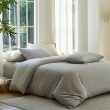 DOZ Duvet Cover Set, 100 Viscose derived from Bamboo, Organically ... Fast Ship