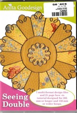 Anita Goodesign Seeing Double (topper da tavolo solo CD da ricamo