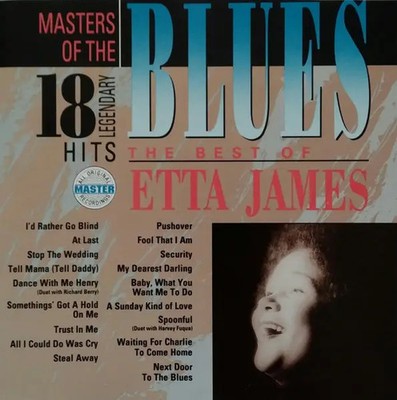 CD Etta James The Best Of Etta James Telstar Records
