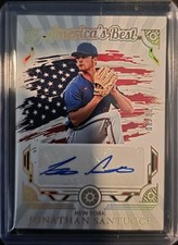 2025 Panini Boys Of Summer Jonathan Santucci Gold Foil Auto /10!