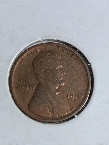 1910 S Better Date Lincoln Cent Penny VG Nice Coin! M5D7