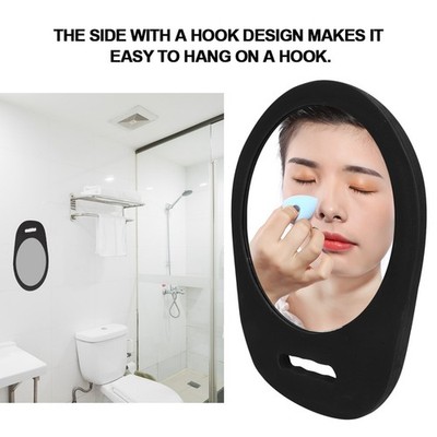 Mini Portable Wear Resistant Round Shape Makeup Vanity Mirror Cosmetic ToolM
