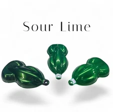 Carbon Moto Customs Sour Lime 1 to 1 candy pearl mid coat kit