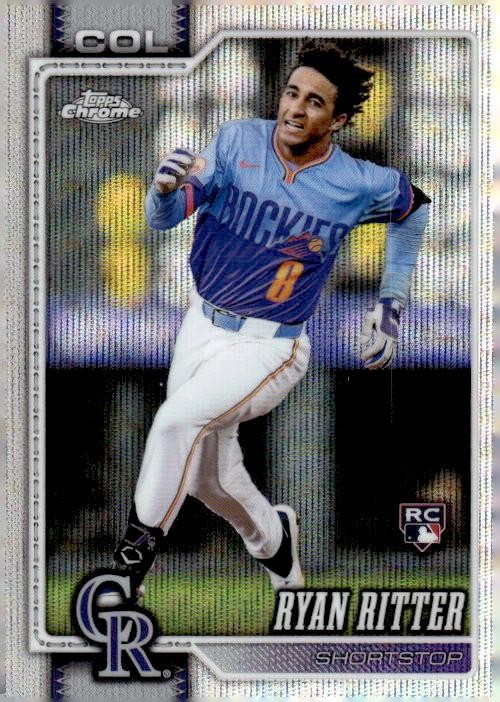 2026 Topps Chrome #122 Ryan Ritter Refractors